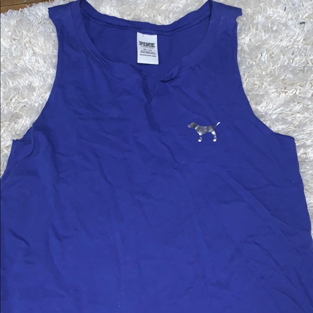 PINK muscle tee /tank